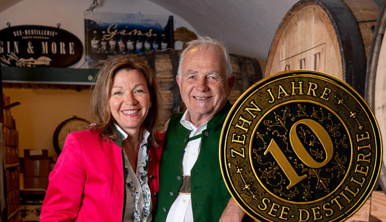 Renate und Johannes Peinsteiner - 10 Jahre SEE-DESTILLERIE®